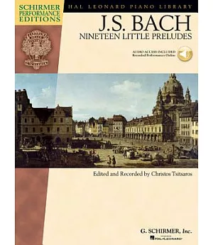 J. S. Bach: Nineteen Little Preludes