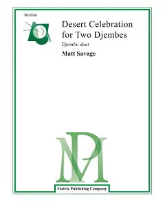 Desert Celebration for Two Djembes