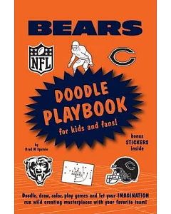 Chicago Bears Doodle Playbook: For Kids and Fans