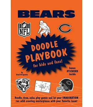 Chicago Bears Doodle Playbook: For Kids and Fans
