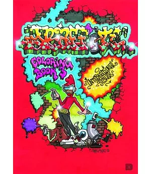 Graffiti Adult Coloring Book: International Styles