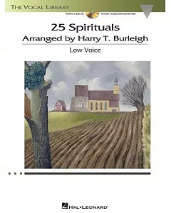 25 Spirituals: Piano Accompaniments, Low Voice