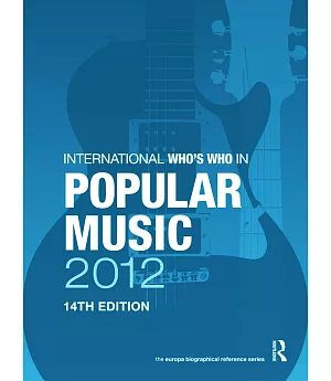 International Who’s Who in Popular Music 2012