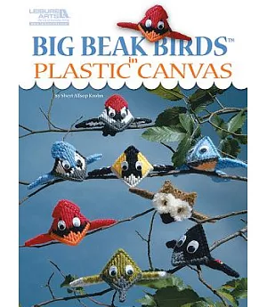 Big Beak Birds in Plastic Canvas