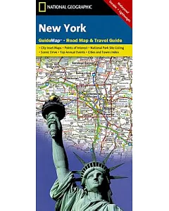 national geographic Guide Map New York
