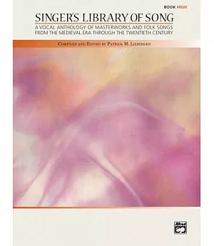 Singer’s Library of Song: High Voice