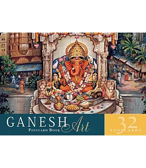 Ganesh Art Postcard Book: 32 Postcards