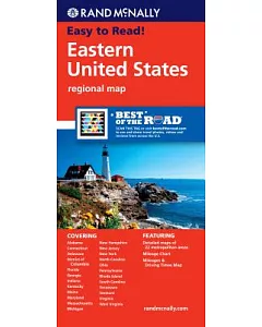 Rand McNally Eastern United States: Regional Map