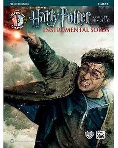 Harry Potter Instrumental Solos Complete Film Series: Tenor Sax, Level 2-3