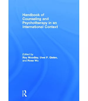 Handbook of Counseling and Psychotherapy in an International Context