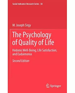 The Psychology of Quality of Life: Hedonic Well-Being, Life Satifaction, and Eudaimonia