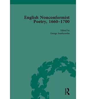 English Nonconformist Poetry, 1660-1700