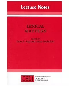 Lexical Matters
