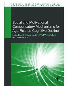 Social and Motivational Compensatory Mechanisms for Age-Related Cognitive Decline: A Special Issue of the Journal Aging, Neurops