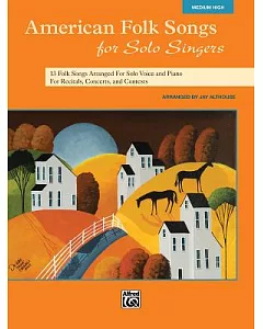 American Folk Songs for Solo Singers: High Voice