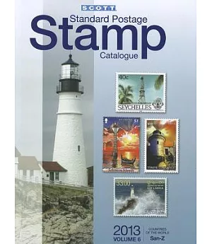 Scott Standard Postage Stamp Catalogue 2013: Countries of the World San-Z