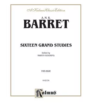 Sixteen Grand Studies for Oboe
