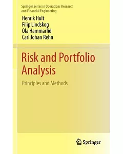 Risk and Portfolio Analysis: Principles and Methods