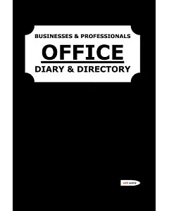 Office Diary and Directory: Businesses & Professionals