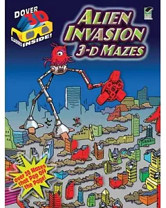3-D Mazes Alien Invasion
