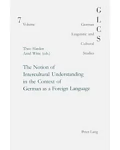 The Notion Of Intercultural Understanding In The Context Of German As A Foreign Language