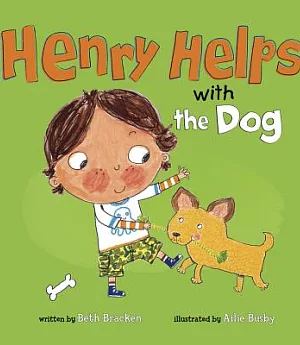 Henry Helps With the Dog
