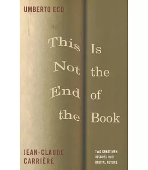 This Is Not the End of the Book