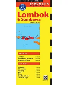 periplus Lombok & Sumbawa Travel Map