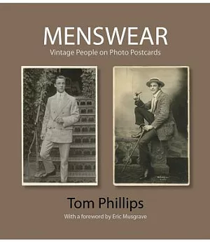 Menswear: Vintage People on Photo Postcards