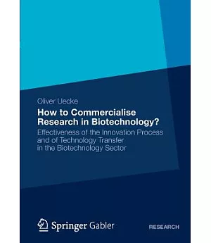 How to Commercialise Research in Biotechnology?: Effectiveness of the Innovation Process and the Technology Transfer in the Biot
