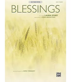 Blessings: Easy Piano Edition, Sheet