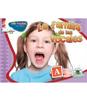 La familia de las vocales / The Vowel Family: Lap Book