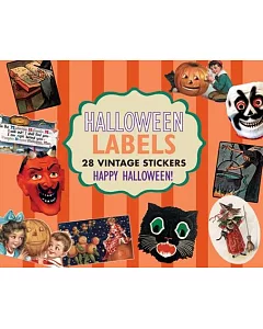 Halloween Labels: Vintage Stickers
