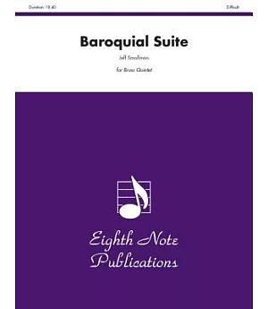 Baroquial Suite: Score & Parts