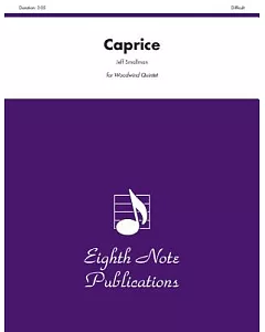 Caprice: For Woodwind Quintet Score & Parts