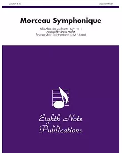 Morceau Symphonique: Solo Trombone Feature, Score & Parts