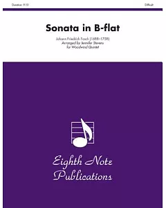 Sonata in B-Flat: For Woodwind Quintet: Difficult