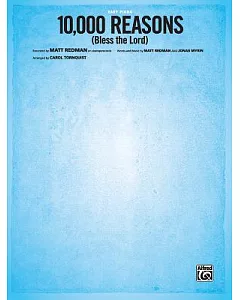 10,000 Reasons - Bless the Lord: Easy Piano, Sheet