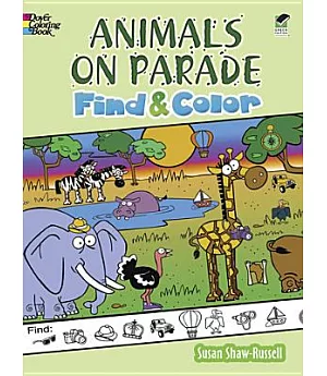 Animals on Parade Find & Color