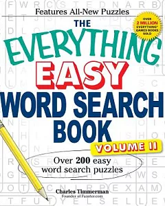 The Everything Easy Word Search Book: Over 200 Easy Word Search Puzzles