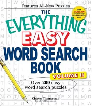 The Everything Easy Word Search Book: Over 200 Easy Word Search Puzzles