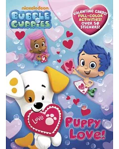 Puppy Love!: Valentine Cards, Full-color Activities With over 50 Stickers