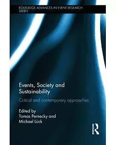 Events, Society and Sustainability: Critical and Contemporary Approaches