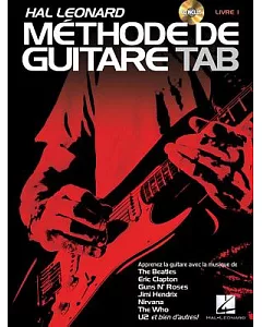 Hal Leonard Methode De Guitare Tab: Livre 1