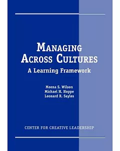 Managing Across Cultures: A Learning Framework