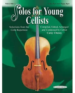 Solos for Young Cellists: Cello Part and Piano Part