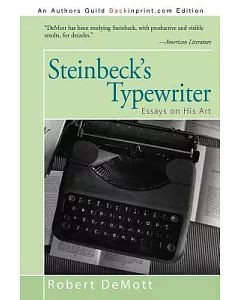 Steinbeck’s Typewriter: Essays on His Art