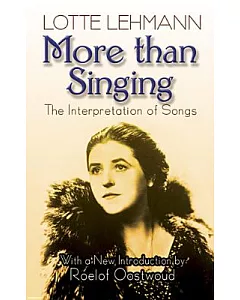 More Than Singing: The interpretation of Songs