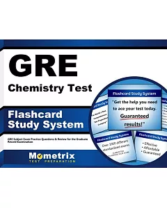 GRE Chemistry Test Flashcard Study System