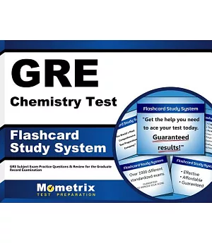 GRE Chemistry Test Flashcard Study System